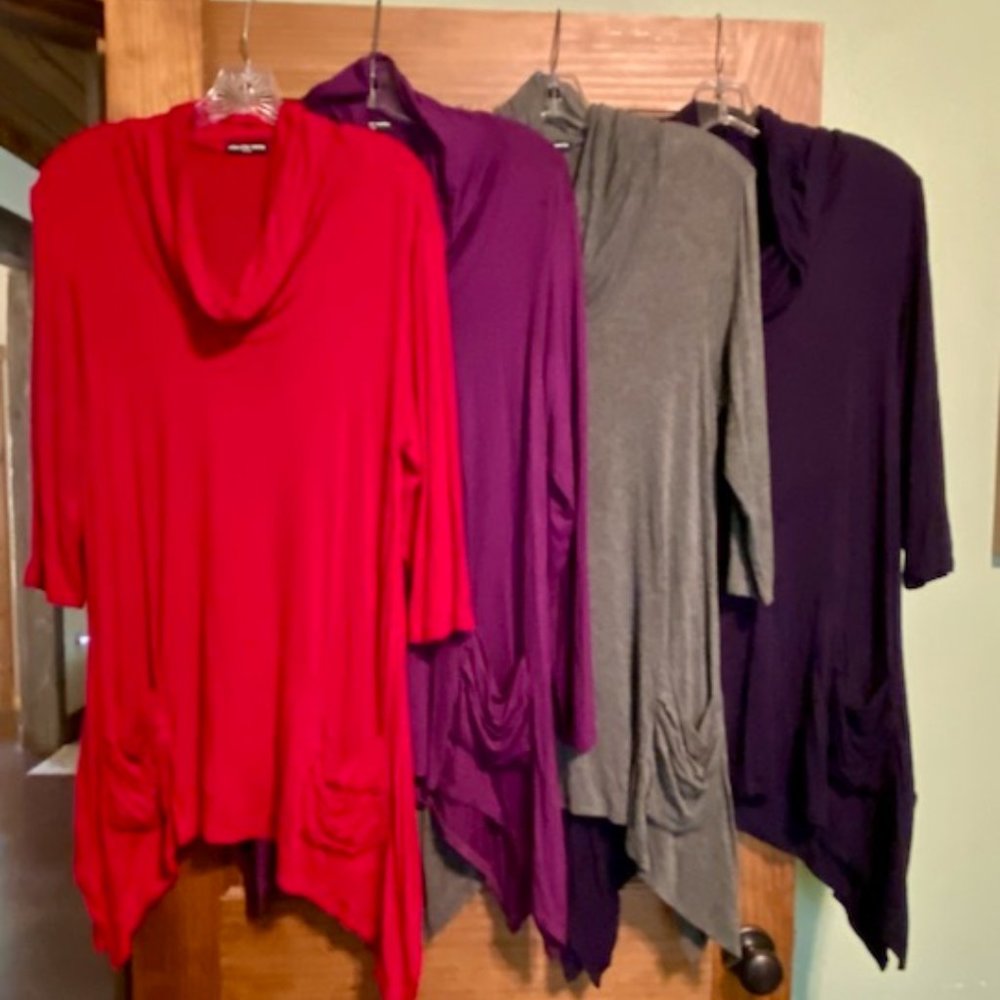 Super Soft Cha Cha Vente Tunics